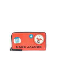Marc Jacobs Porta-cartões com estampa cartoon - Laranja