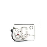 Marc Jacobs Porta-moedas com estampa Snoopy pequena - Branco