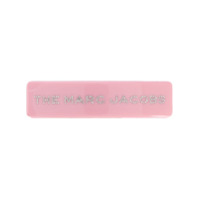 Marc Jacobs Presilha de cabelo com logo de strass - Rosa