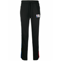 Marcelo Burlon County of Milan Calça com patch NBA - Preto