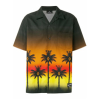 Marcelo Burlon County of Milan Camisa 'Palms' - Marrom