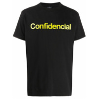 Marcelo Burlon County of Milan Camiseta com estampa Confidencial - Preto