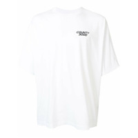 Marcelo Burlon County of Milan Camiseta com estampa de logo - Branco