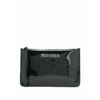 Marcelo Burlon County of Milan Clutch com zíper - Preto