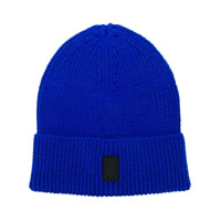 Marcelo Burlon County of Milan Gorro de tricô canelado Cross - Azul