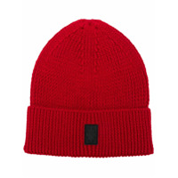 Marcelo Burlon County of Milan Gorro de tricô canelado Cross - Vermelho