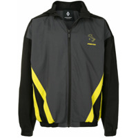 Marcelo Burlon County of Milan Jaqueta esportiva color block - Preto