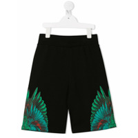 Marcelo Burlon County Of Milan Kids Bermuda esportiva - Preto