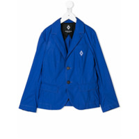 Marcelo Burlon County Of Milan Kids Blazer com logo bordado - Azul