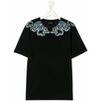 Marcelo Burlon County Of Milan Kids Camiseta com estampa de cobra - Preto