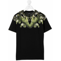 Marcelo Burlon County Of Milan Kids Camiseta com estampa de cobra - Preto