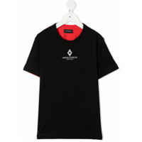 Marcelo Burlon County Of Milan Kids Camiseta com estampa de logo - Preto