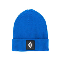 Marcelo Burlon County Of Milan Kids Gorro com patch de logo - Azul