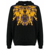 Marcelo Burlon County of Milan lion-print hoodie - Preto