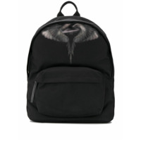 Marcelo Burlon County of Milan Mochila com estampa de asas - Preto