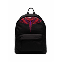 Marcelo Burlon County of Milan Mochila com estampa de asas - Preto