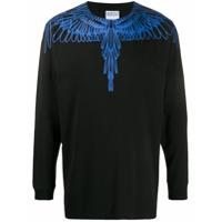 Marcelo Burlon County of Milan Moletom mangas longas - Preto