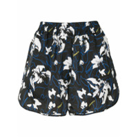 Marcelo Burlon County of Milan Short com estampa floral - Preto