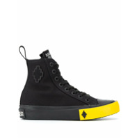 Marcelo Burlon County of Milan Tênis cano alto Vulcanized XXI - Preto