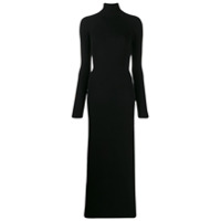 Marcelo Burlon County of Milan Vestido de tricô com gola alta - Preto