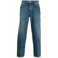 Marcelo Burlon County of Milan vintage wash carrot jeans - Azul