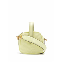 Marco De Vincenzo Bolsa chevron mini - Amarelo