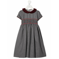 Mariella Ferrari Vestido de festa com contraste - Cinza