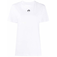 Marine Serre Camiseta com detalhe de lua - Branco