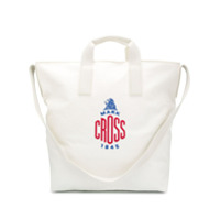 Mark Cross Bolsa tote Weatherbird média - Branco