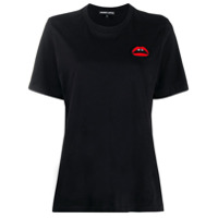 Markus Lupfer Camiseta mangas curtas com estampa de lábios - Preto