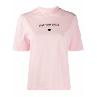 Markus Lupfer Camiseta Nicola Love Your Smile - Rosa