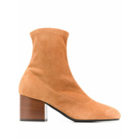 Marni Ankle boot com bico quadrado - Marrom