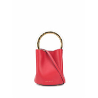 Marni Bolsa bucket Panier pequena - Vermelho