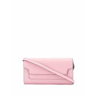 Marni Bolsa transversal com logo gravado pequna - Rosa