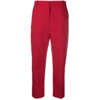 Marni Calça de alfaiataria slim cropped - Vermelho