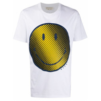 Marni Camiseta com estampa Smiley Face - Branco