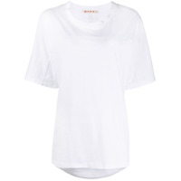 Marni Camiseta oversized com pregas posterior - Branco