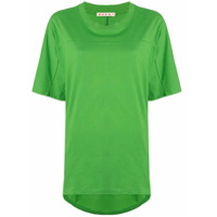 Marni Camiseta oversized com pregas posteriores - Verde