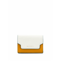 Marni Carteira color block com logo - Branco