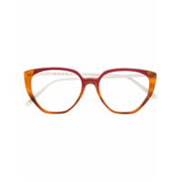 Marni Eyewear Armação de óculos gatinho - Neutro