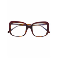 Marni Eyewear Óculos com armação quadrada - Marrom