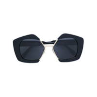 Marni Eyewear Óculos de sol geométrico - Preto