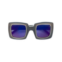 Marni Eyewear Óculos de sol quadrado - Preto