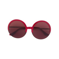 Marni Eyewear Óculos de sol redondo - Vermelho