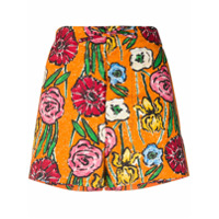 Marni Short com estampa Liberdade - Laranja