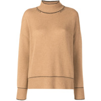 Marni Suéter com costura contrastante - Neutro