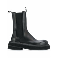 Marsèll Ankle boot com solado tratorado - Preto