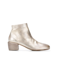 Marsèll Ankle boot Tondello com zíper - Dourado