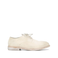 Marsèll Sapato de bico redondo com amarração - Branco