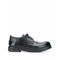 Marsèll Sapato oxford com acabamento de brilho - Preto